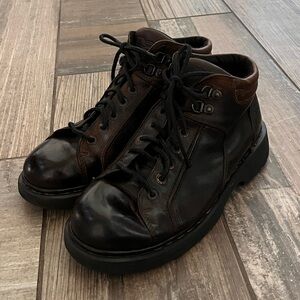 Dr Martens Vintage 9352 brown leather lace up boot size Men’s 10 Made in England